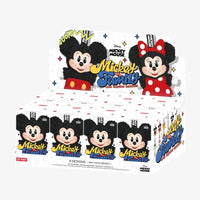 Mickey Family Cute Together Keychain - Pop Mart -Offisielt Disney - Whole Set/8stk.