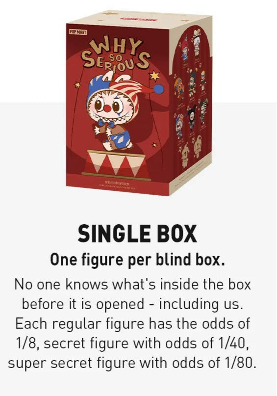 Dukke - WHY SO SERIOUS Series –  Pendant Blind Box - POP Mart