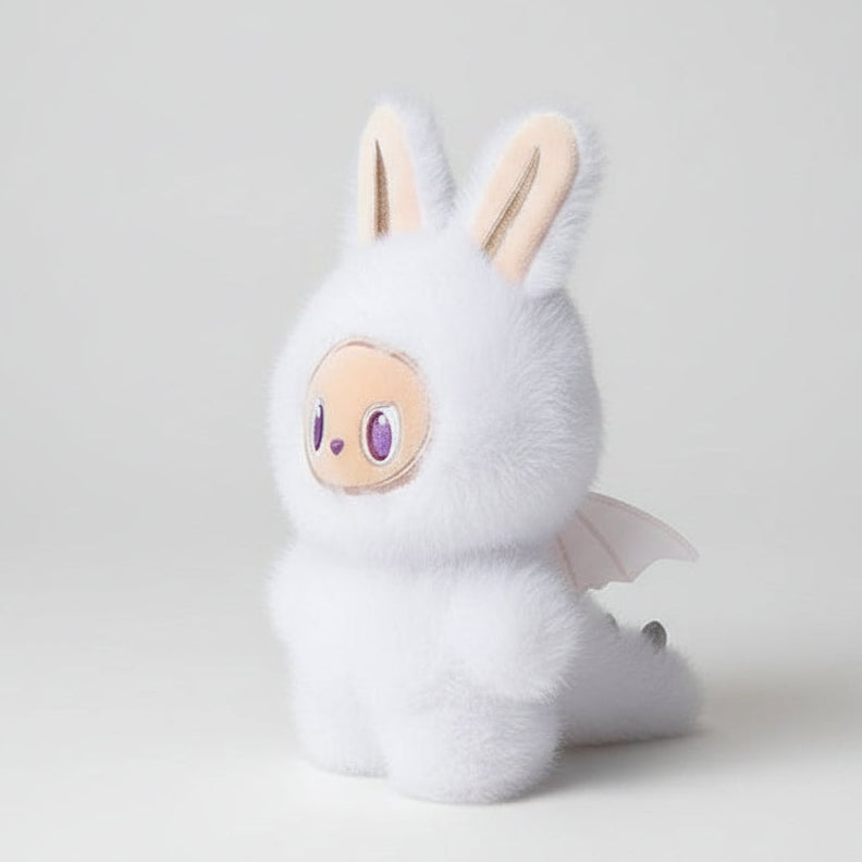 Labubu White Zimomo Cuddly Suit 17 cm - Products by Nordvik