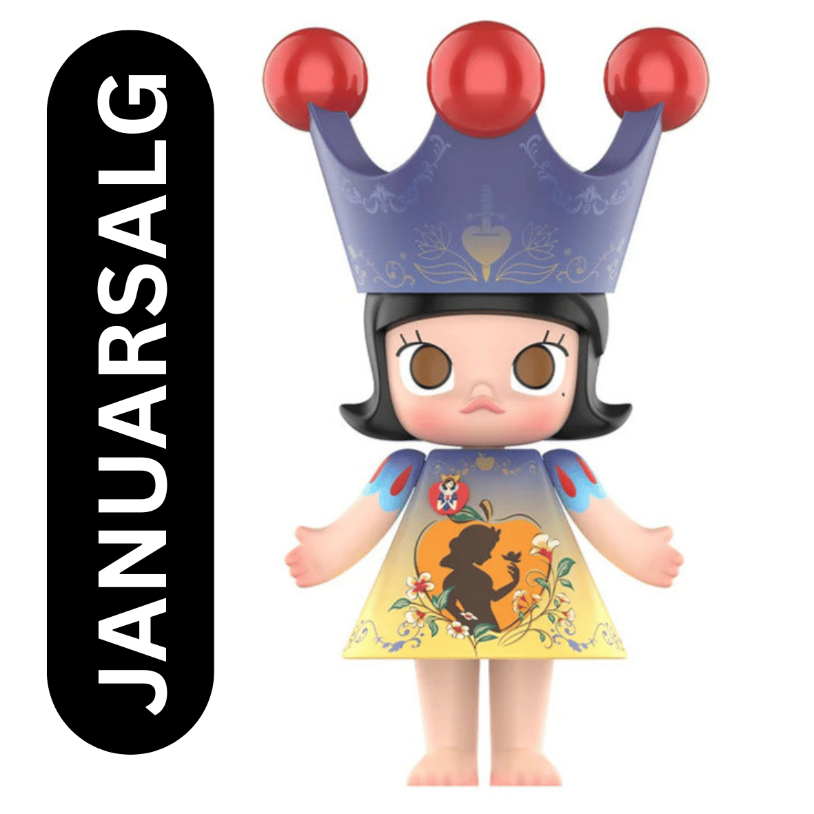 POP MART Original - MEGA ROYAL MOLLY 400% Snow White