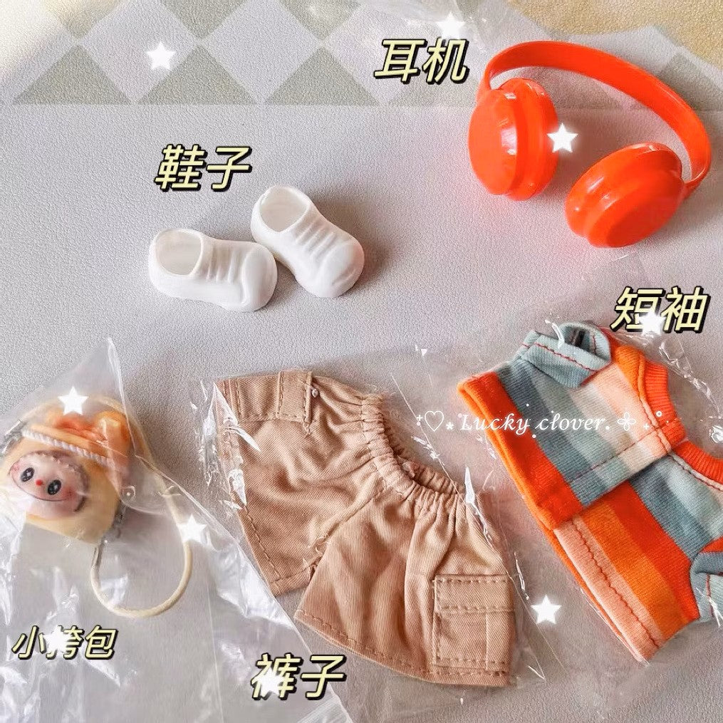 Labubu – Hippy drakt for Labubu 17 cm