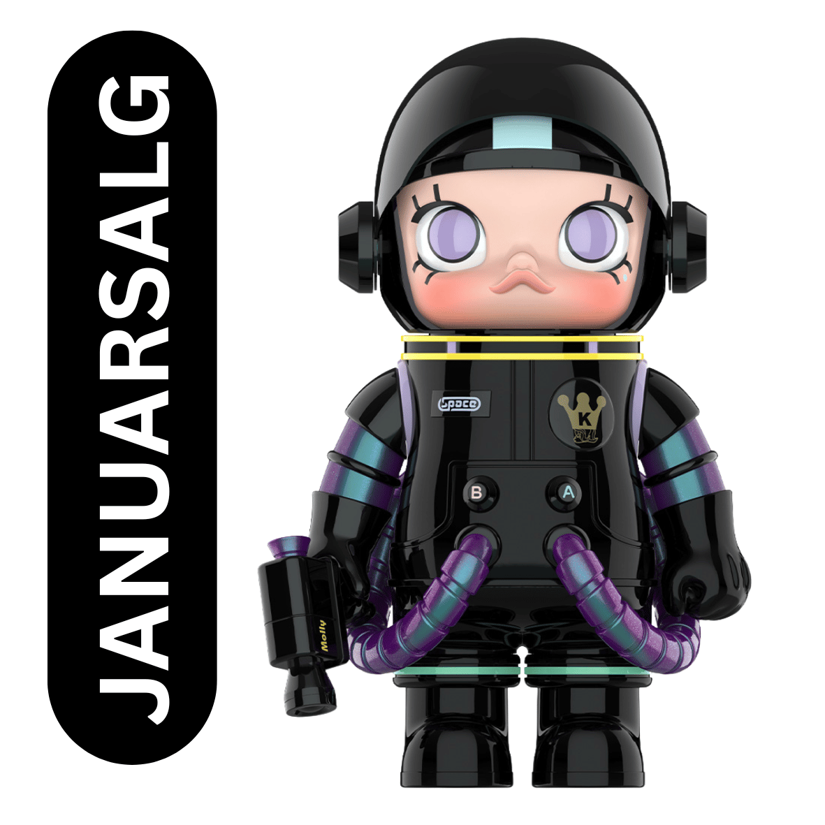 Molly - MEGA SPACE MOLLY 400% Erebus(29.5cm) - POP Mart