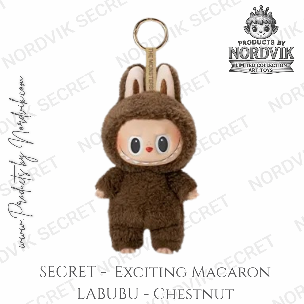 LABUBU EXITING MACARON ラブブ　シークレット　ココア Labubu The Monsters Exciting Macaron Vinyl Face Series Secret