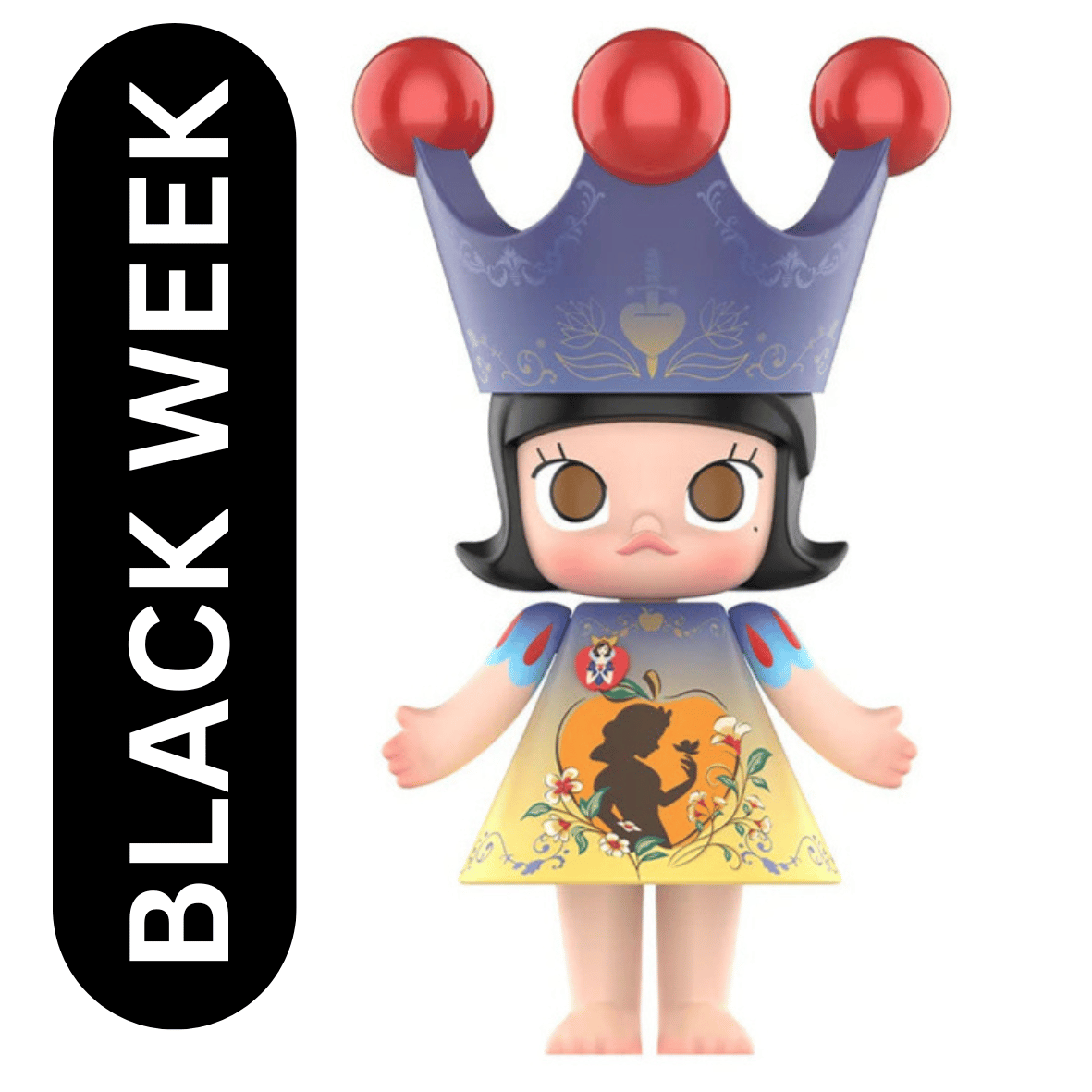 POP MART Original - MEGA ROYAL MOLLY 400% Snow White