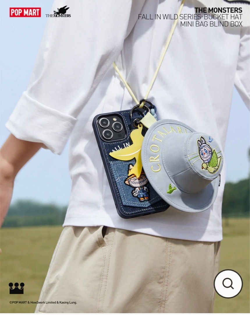 LABUBU Forest Fairy Tale Bucket Hat Mini Bag | POP MARCH - Pro