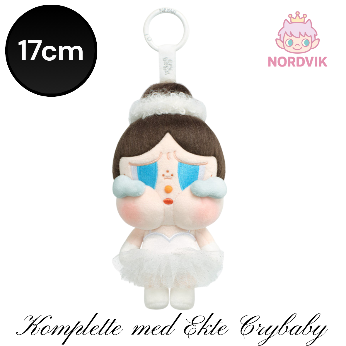 crybaby/SHINY SHINY Push Dall/クライベイビー Crybaby SHINY SHINY (White) 17 cm| POP MARCH - Products by Nor