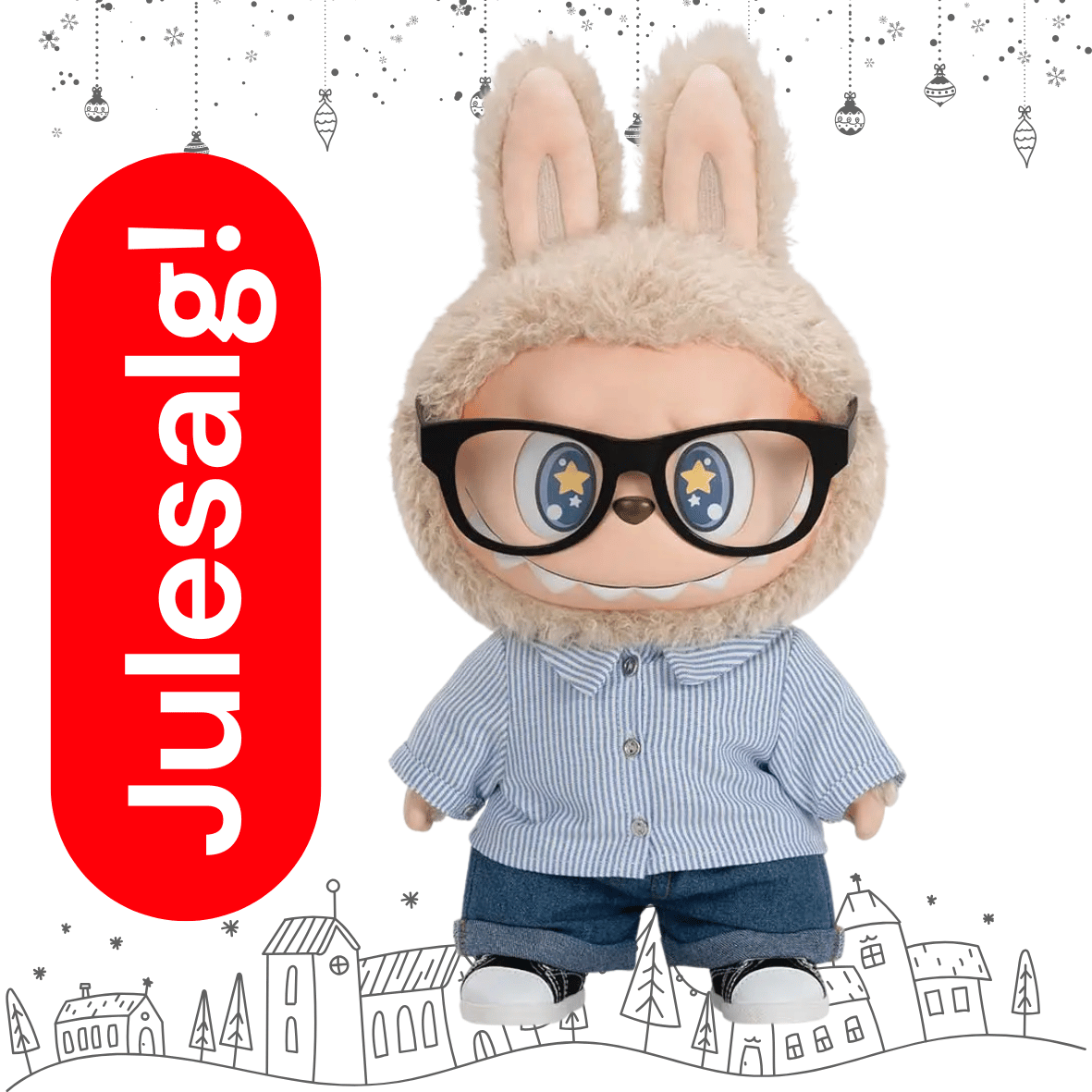 Labubu - The Monsters FLIP WITH ME Vinyl Plush Doll 40cm