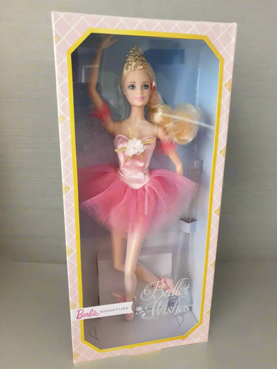 Barbie Signature Ballet Wishes Doll (Brunette, 12 in), Posable