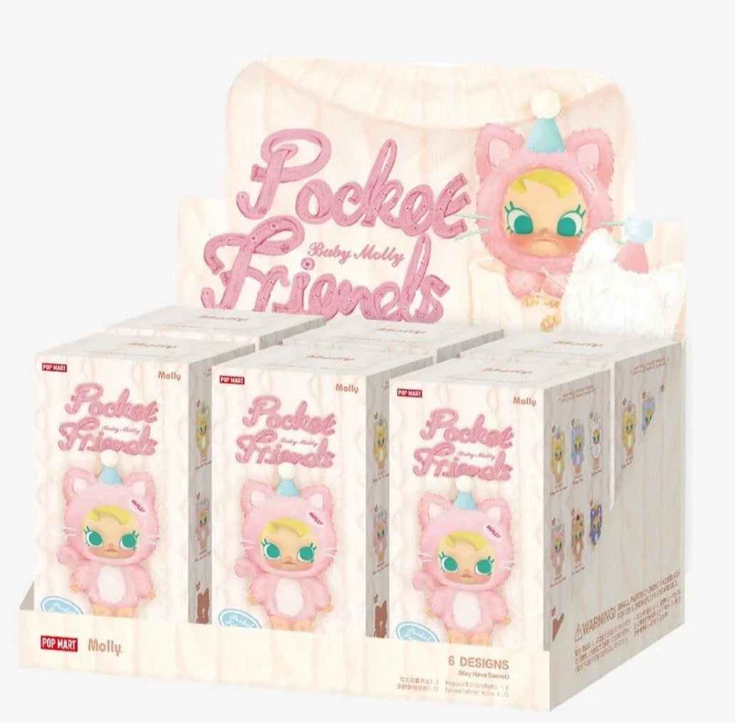 POP MART Original - BABY MOLLY POCKET FRIENDS SERIES BLIN