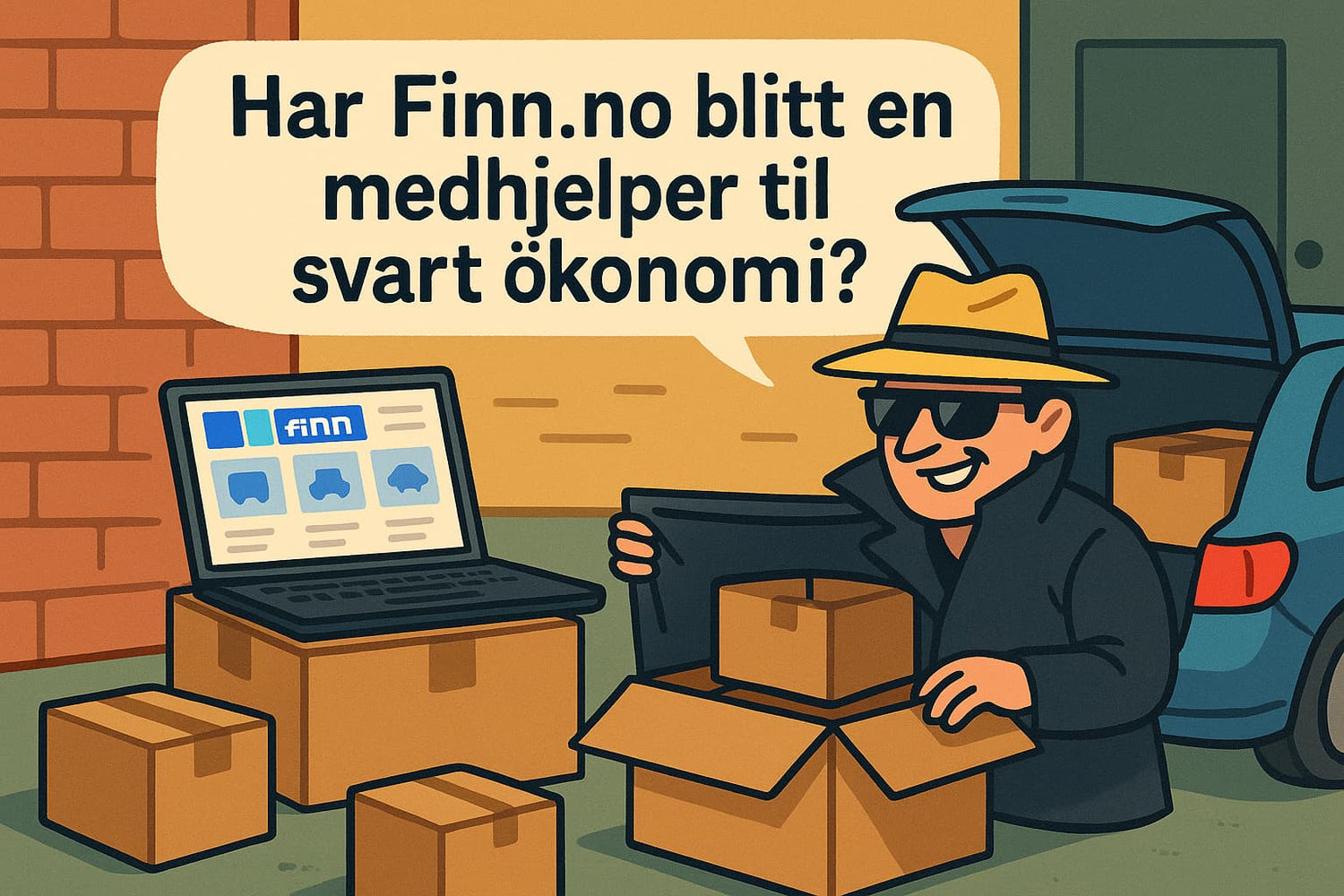 Har Finn.no blitt en medhjelper til svart økonomi?