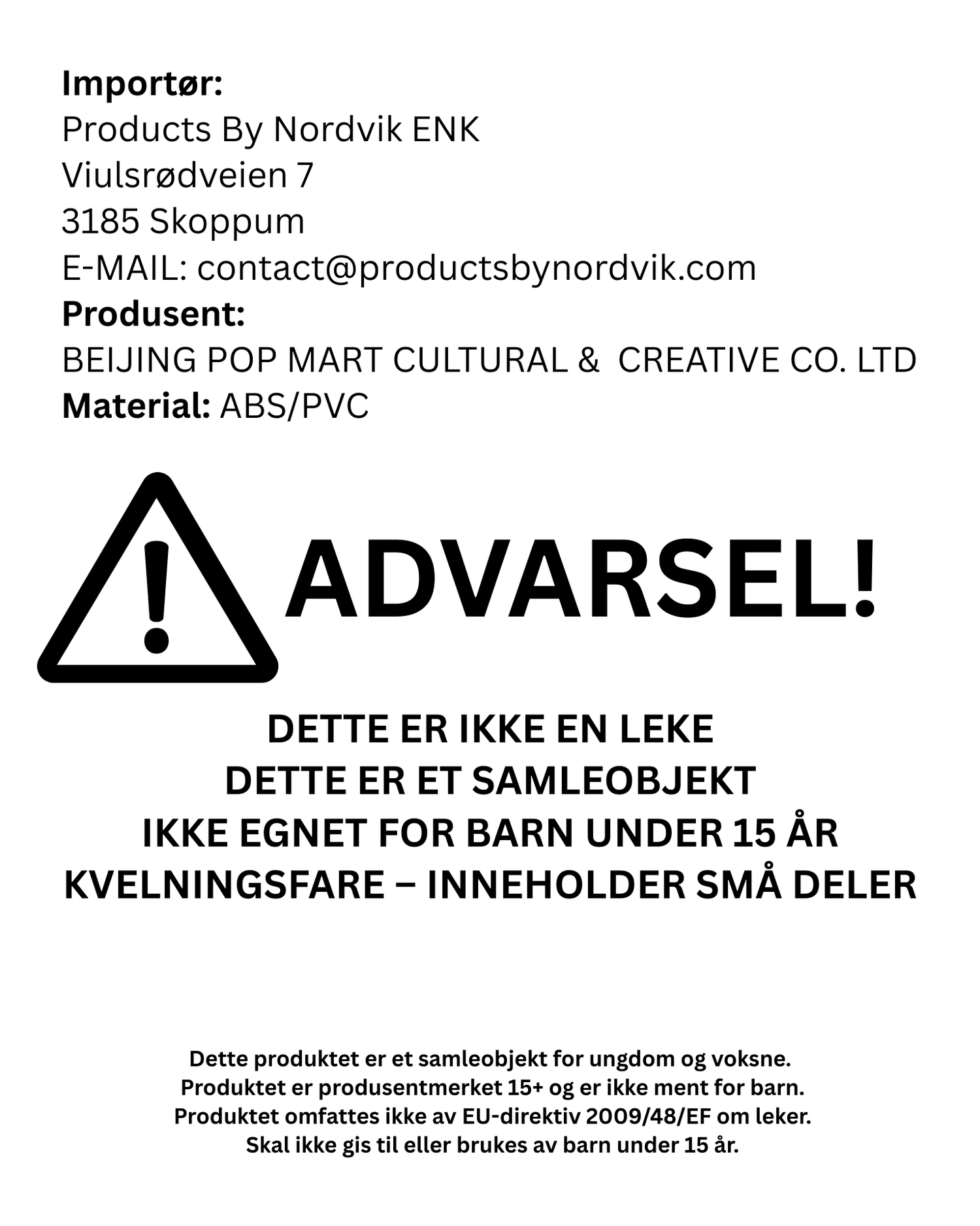 Hvorfor har vi aldersgrense på LABUBU?