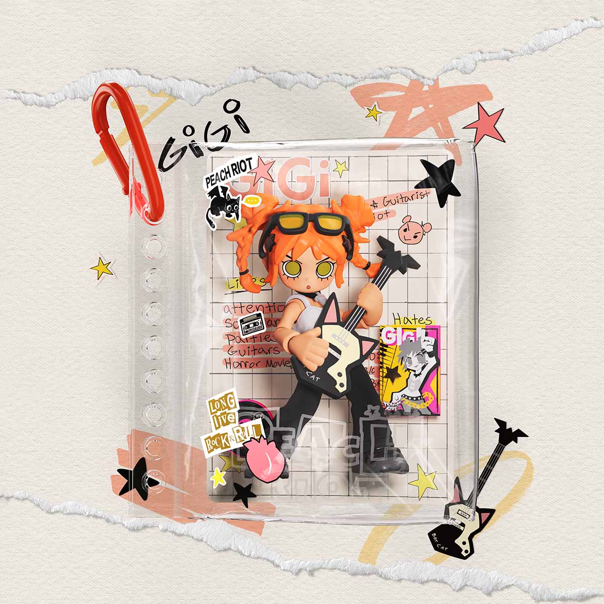 PEACH RIOT - Carry the Music Pendant - POP MART