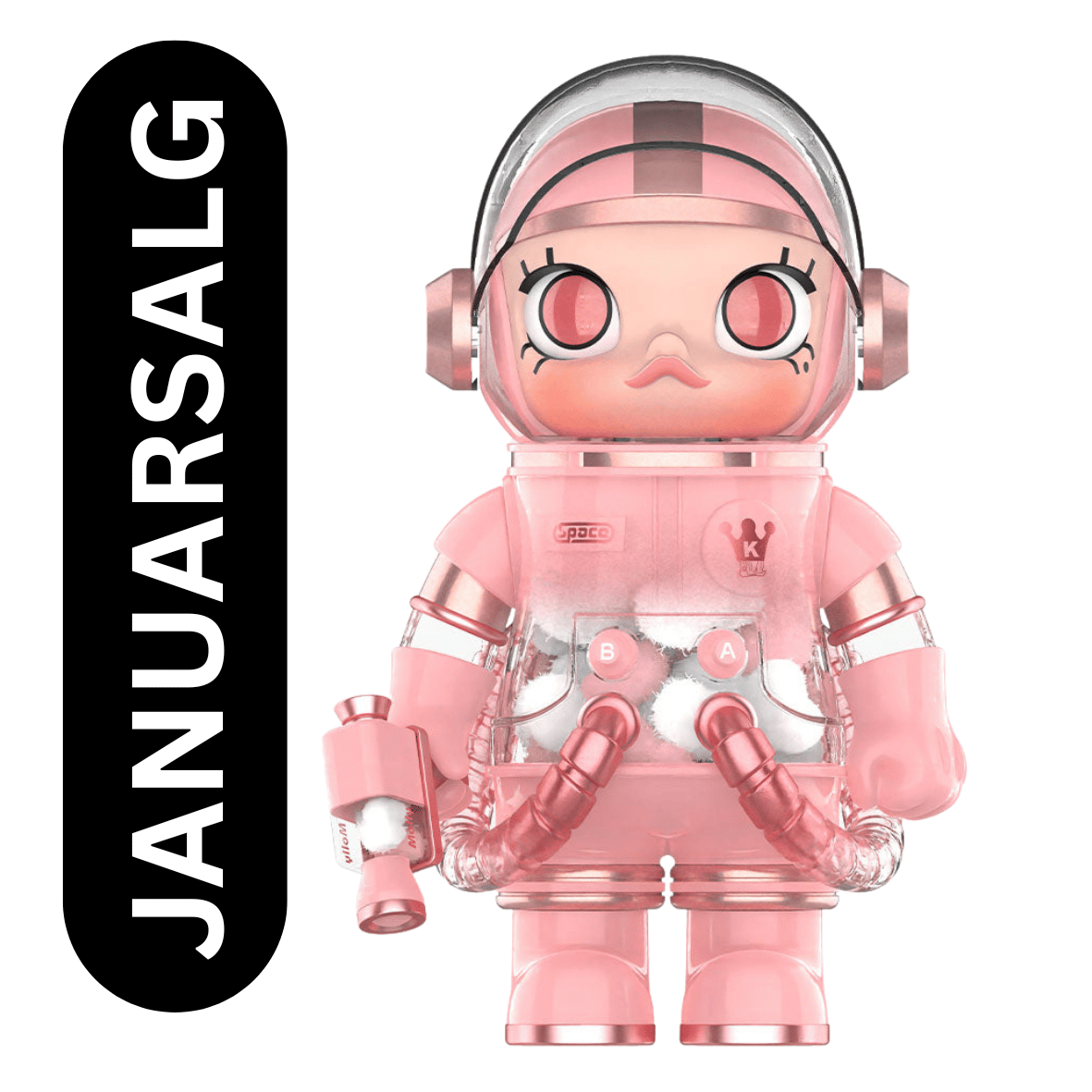 Molly -  MEGA Space Molly 400%  Smitten Love Edition 29.5 cm  - POP Mart