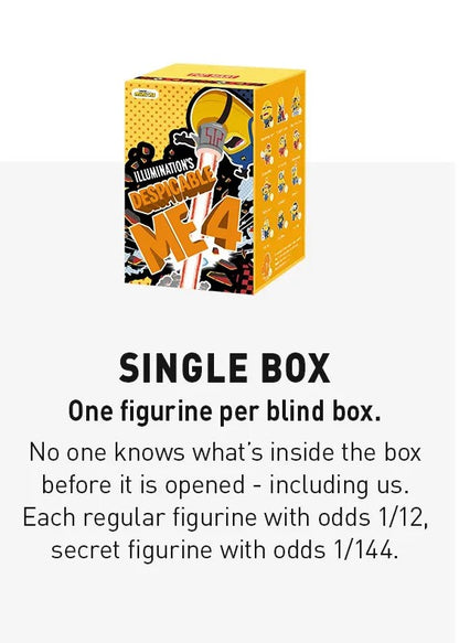 Despicable me 4 - POP Mart