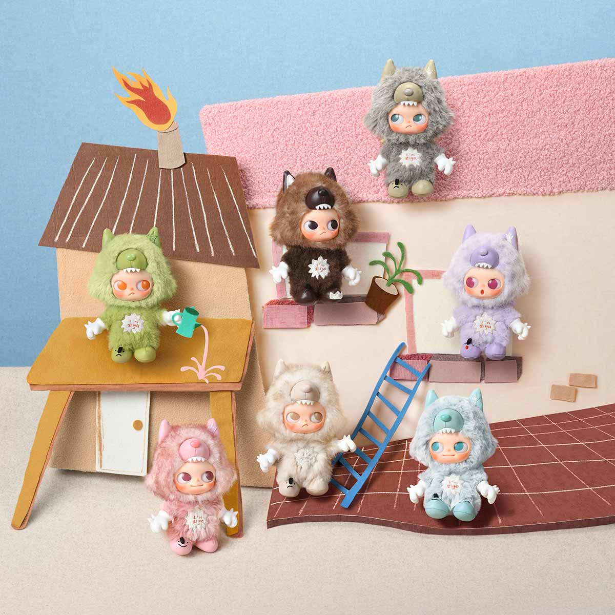 ZSIGA - I'm Zsiga Plush Pendant - POP Mart