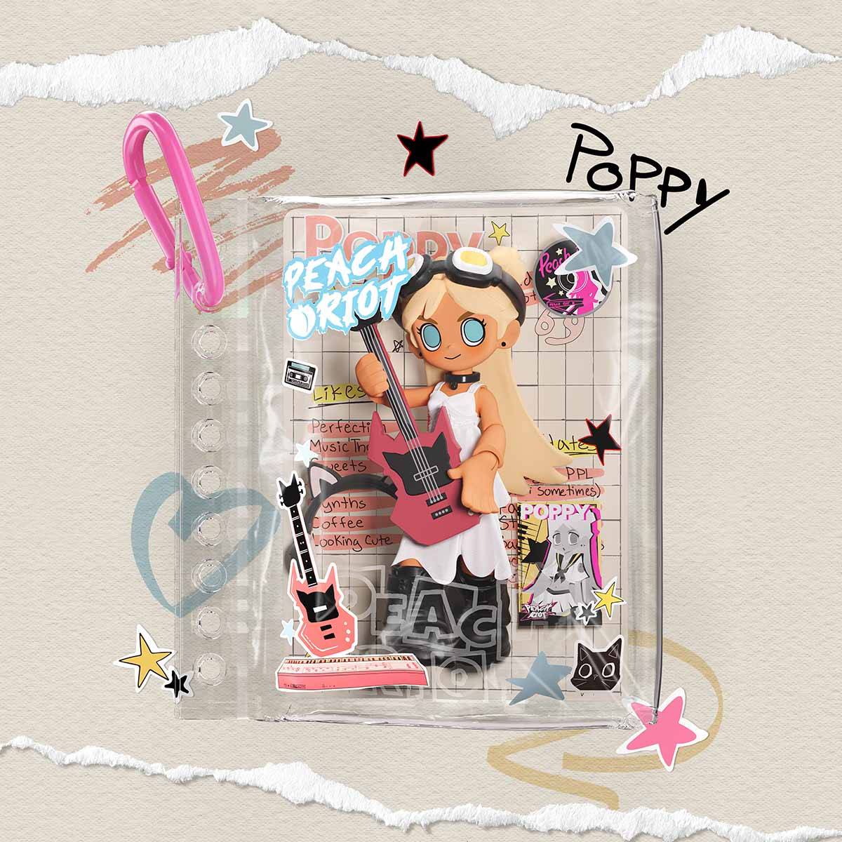 PEACH RIOT - Carry the Music Pendant - POP MART