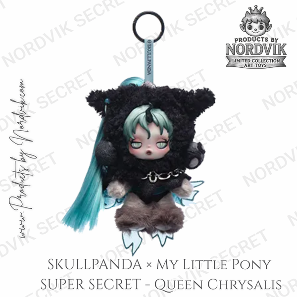 SKULLPANDA × MY LITTLE PONY Queen Chrysalis Super Secret POP NOW - POP Mart
