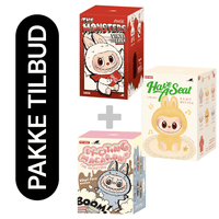 Labubu -  Coca Cola + Have A Seat + Exciting Macaron - Pop Mart