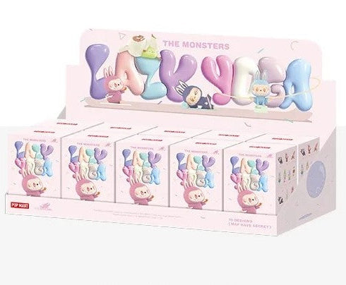 POP MART Original - THE MONSTERS Lazy Yoga with 10 figures. Whole Set.