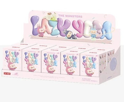 Labubu - THE MONSTERS Lazy Yoga 10 figurer - Pop Mart - Whole Set.