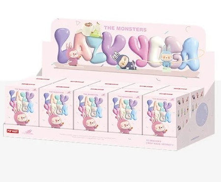 Labubu - THE MONSTERS Lazy Yoga 10 figurer - Pop Mart - Whole Set.
