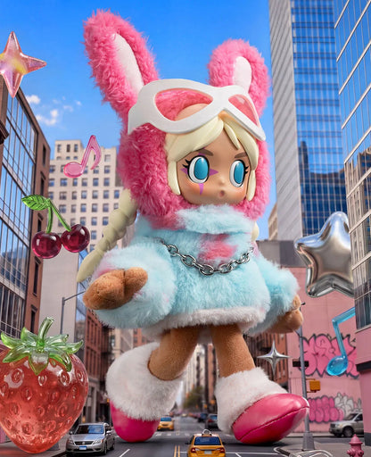 PEACH RIOT - Fruit Punch Plush Doll Pendant - POP MART