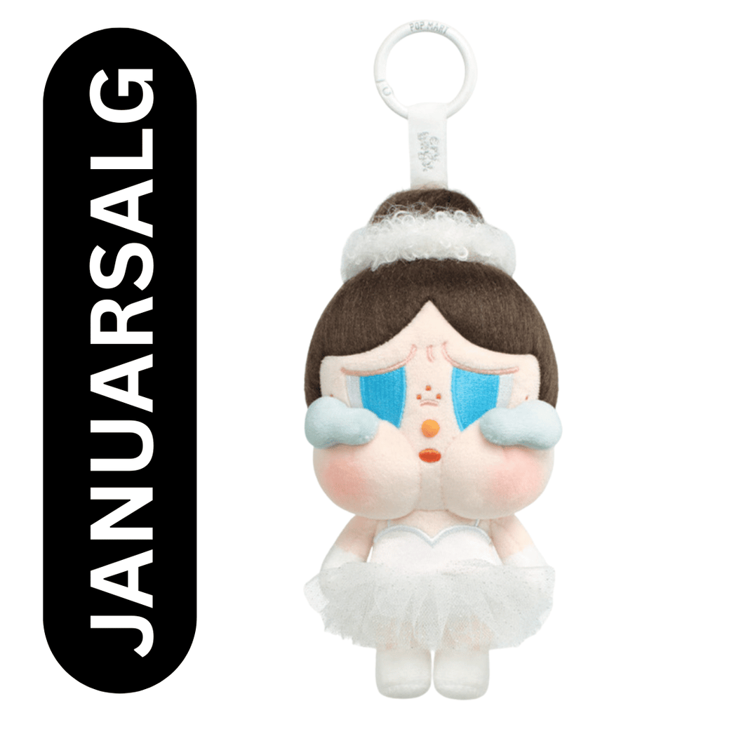 Crybaby -  SHINY SHINY Plush Doll (White) 17 cm - POP mart