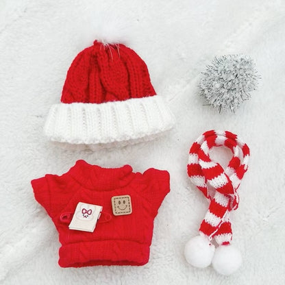 Labubu – Vinterglede sett for Labubu 15 cm