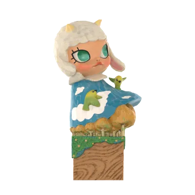 𝐌𝐎𝐋𝐋𝐘 𝐀𝐧𝐧𝐢𝐯𝐞𝐫𝐬𝐚𝐫𝐲 𝐒𝐭𝐚𝐭𝐮𝐞𝐬 𝐂𝐥𝐚𝐬𝐬𝐢𝐜𝐚𝐥 𝐑𝐞𝐭𝐫𝐨 𝟐 𝐒𝐞𝐫𝐢𝐞𝐬 - POP Mart