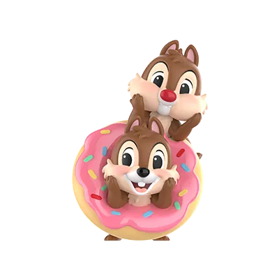 Julegave - Disney Chip 'N' Dale Fun-loving Brothers - POP Mart