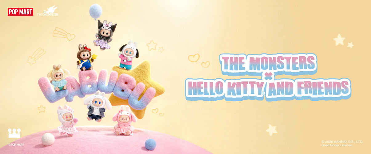 Labubu - THE MONSTERS × HELLO KITTY AND FRIENDS