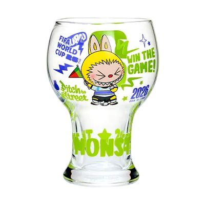 THE MONSTERS × FIFA SERIES-Glass Cup Hel Set - FIFA World Cup 2026