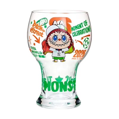 THE MONSTERS × FIFA SERIES-Glass Cup Hel Set - FIFA World Cup 2026
