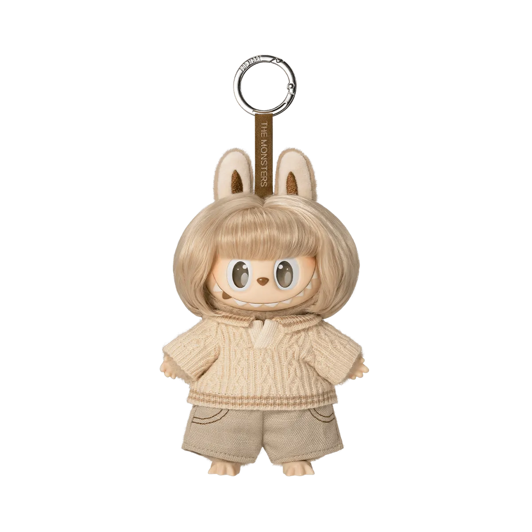 Labubu - Warm Oat - THE MONSTERS Hair Salon Series - Vinyl Plush Pendant Blind Box
