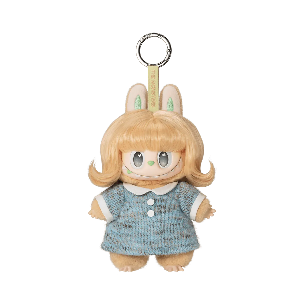 Labubu - Blue Prelude - THE MONSTERS Hair Salon Series - Vinyl Plush Pendant Blind Box