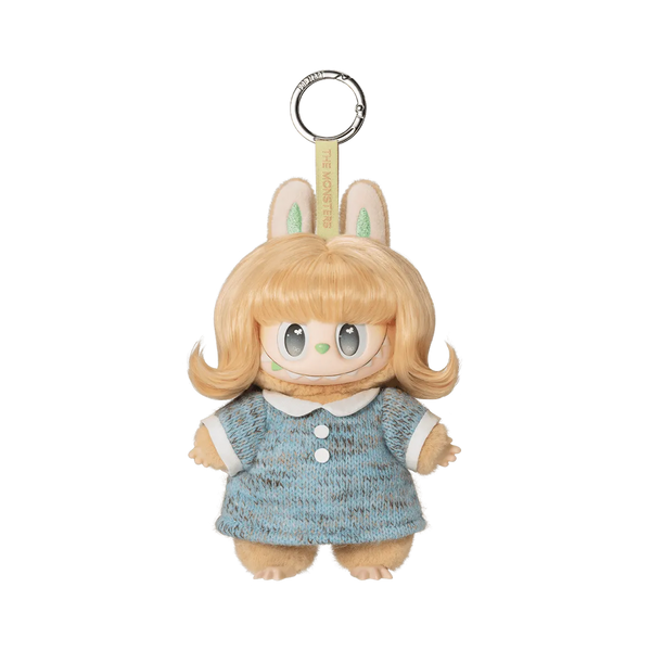 Labubu - Blue Prelude - THE MONSTERS Hair Salon Series - Vinyl Plush Pendant Blind Box