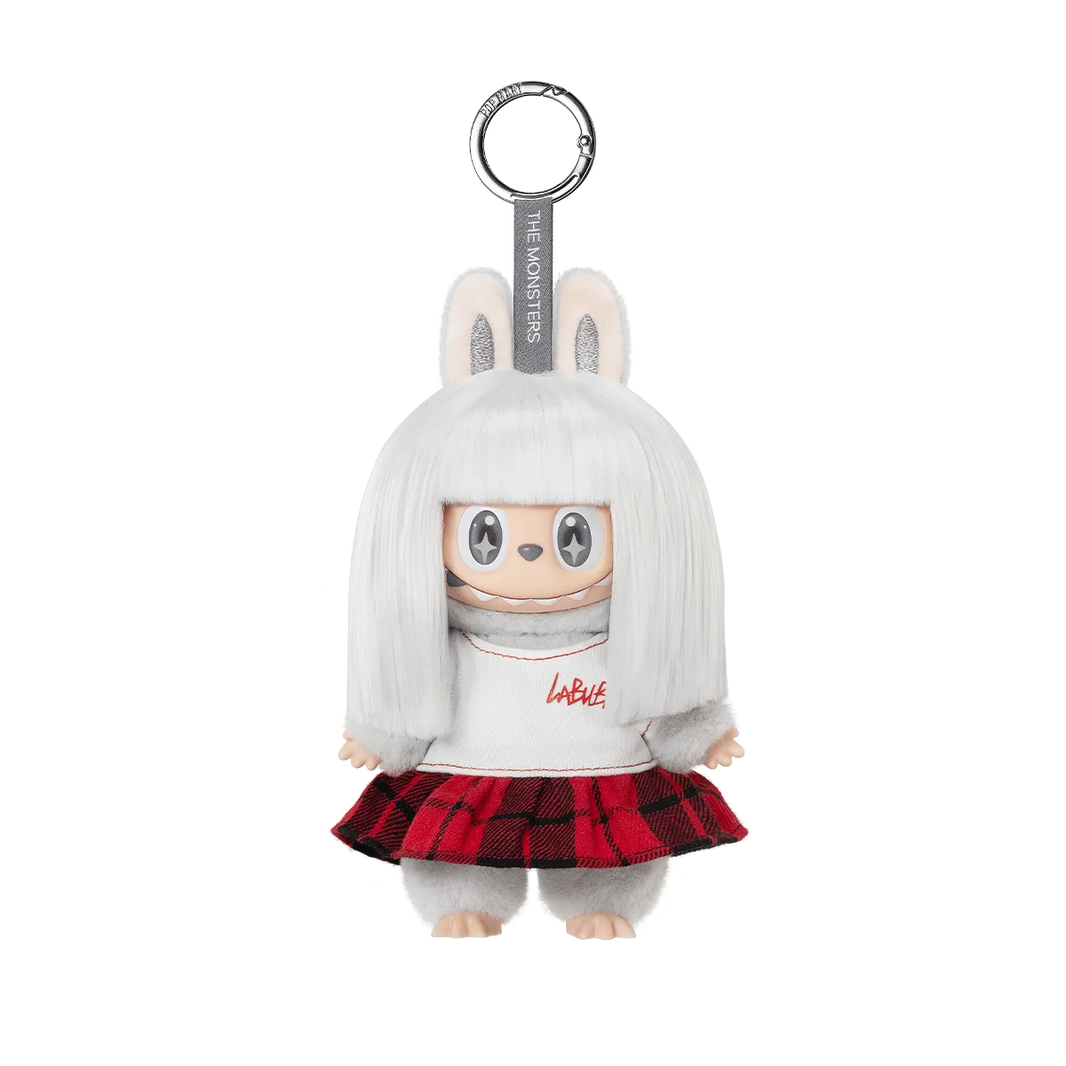 Labubu - Born Rebal - THE MONSTERS Hair Salon Series - Vinyl Plush Pendant Blind Box