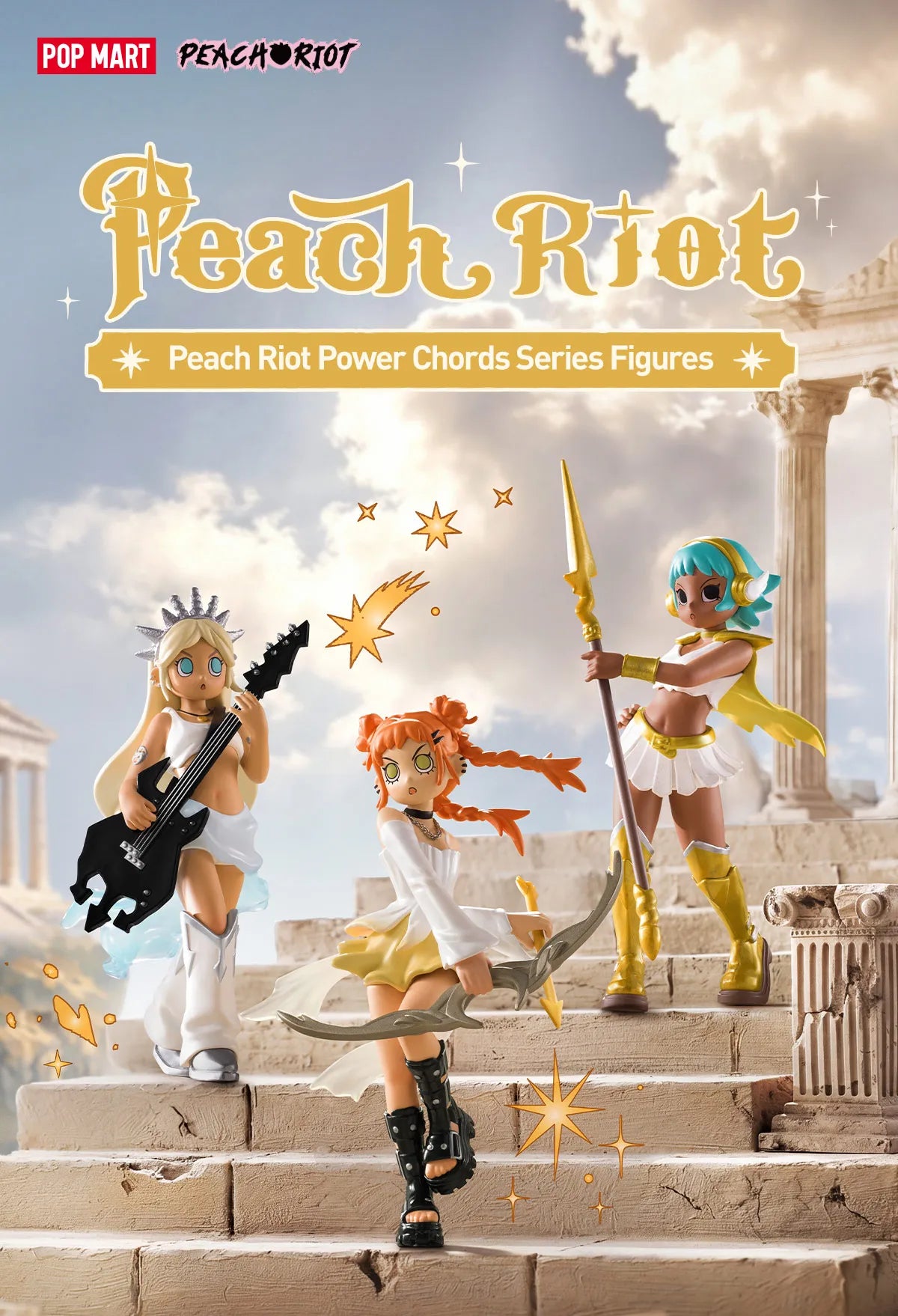 PEACH RIOT - Power Chords Series Figures - POP MART 