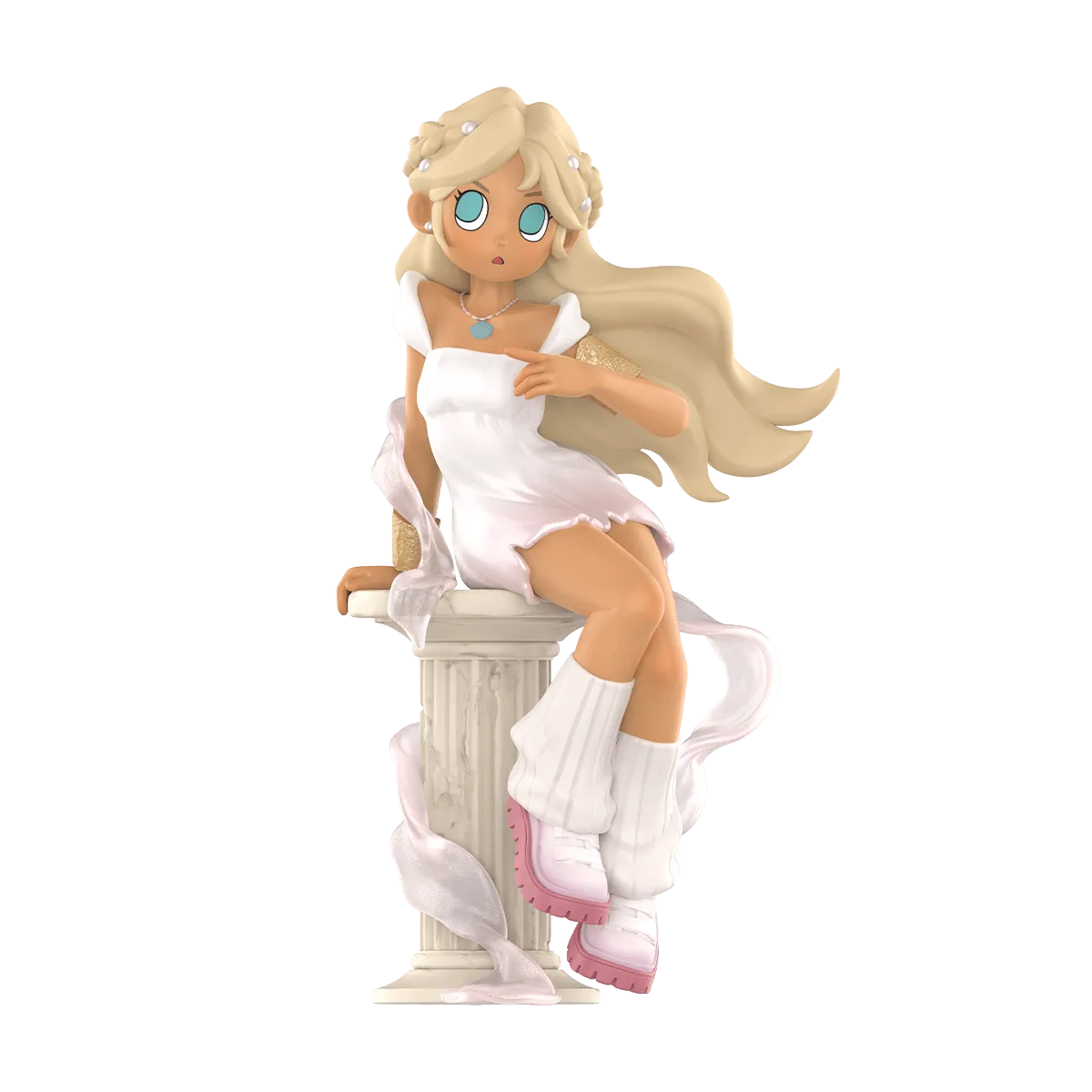 PEACH RIOT - Poppy the Beauty - Power Chords Series Figures - POP MART 