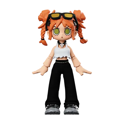PEACH RIOT - Carry the Music Pendant - POP MART