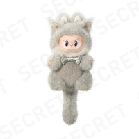 POP MART Cat Mode On Maine Coon Kitty secret edition grå plysjfigur