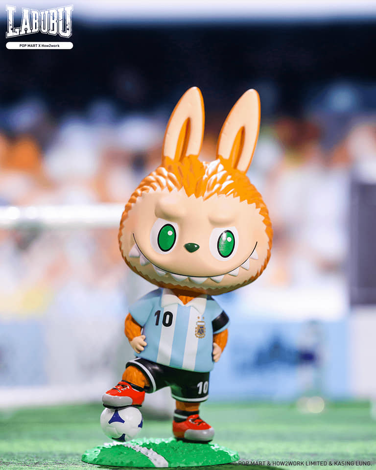 Lionel Messi Argentina - Labubu - Kasing Lung x POP MART
