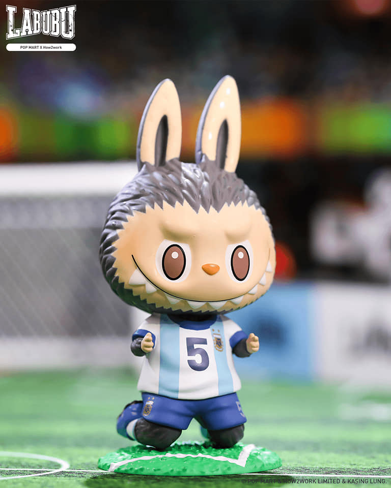 Lionel Messi Argentina - Labubu - Kasing Lung x POP MART