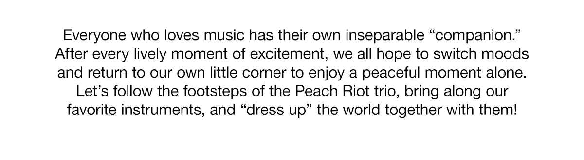 PEACH RIOT - Carry the Music Pendant - POP MART