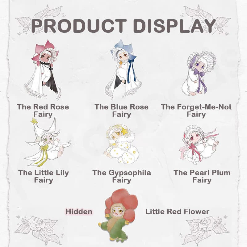 Cino Garden Fairies.- TimeShare - Whole Set/6stk.