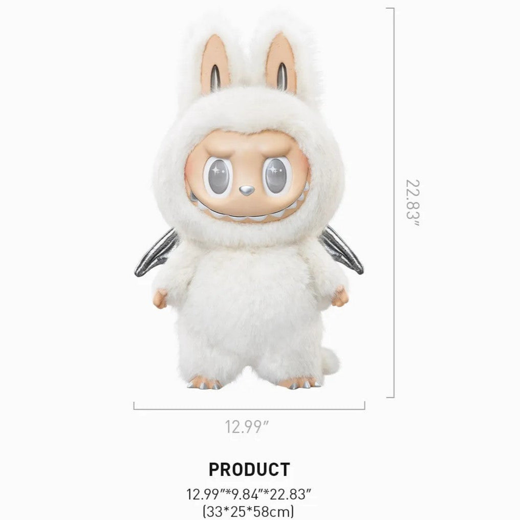 Labubu  - THE-MONSTERS ANGEL IN CLOUDS Vinyl Face Doll 58 cm - POP Mart