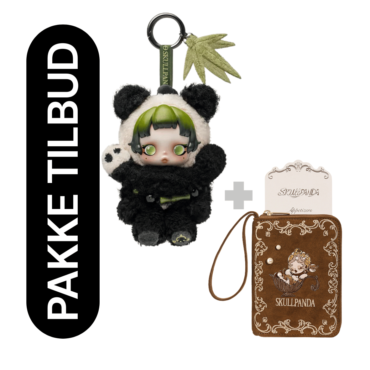 Skullpanda  Lazy Panda + Passport Cover - POP Mart