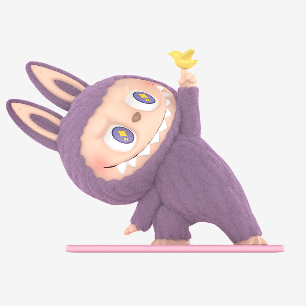 Ekte Labubu - THE MONSTERS Lazy Yoga