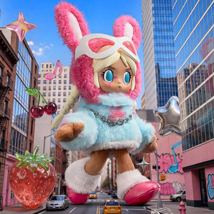 PEACH RIOT - Fruit Punch Plush Doll Pendant - POP MART