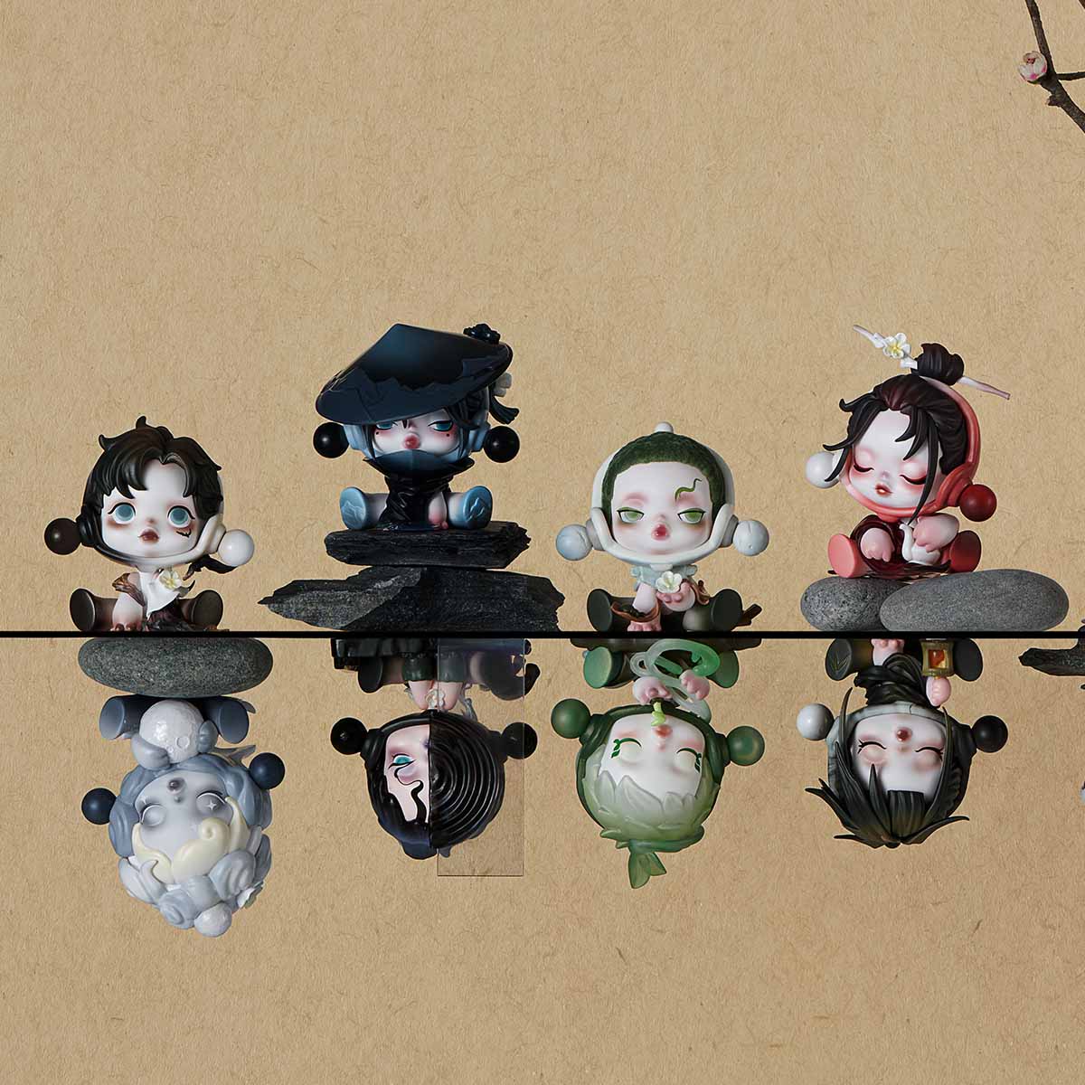 SKULL PANDA The Ink Plum Blossom| POP MARCH - Products by Nordvik